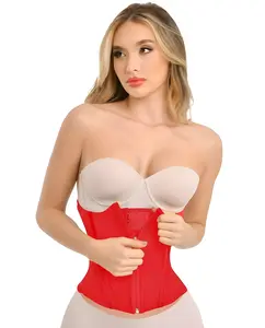 AnnMichell Extreme Waist Trainer REF 1003 Original Colombian Made 100% Waistband with 15 Metal Stays & Front Zipper for Hourglass Figure