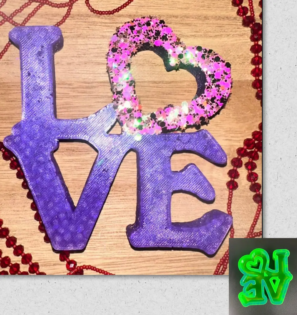 Stacked LOVE Mold