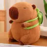 Durable Soft Fluffy Capybara Simulation Plush Doll - 9in/13in/17in/23cm Soft & Springy Shape-Hold Unisex Toy, Kawaii Huggable Stuffed Animal, Home Decor Gift for 3-4 Year Olds