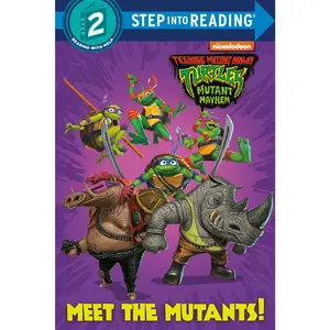 USED Book - Meet the Mutants! (Teenage Mutant Ninja Turtles: Mutant Mayhem) by Huntley, Matt (Paperback) - english