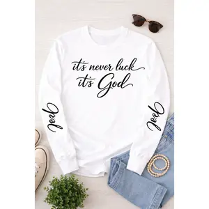 It’s never luck it’s God