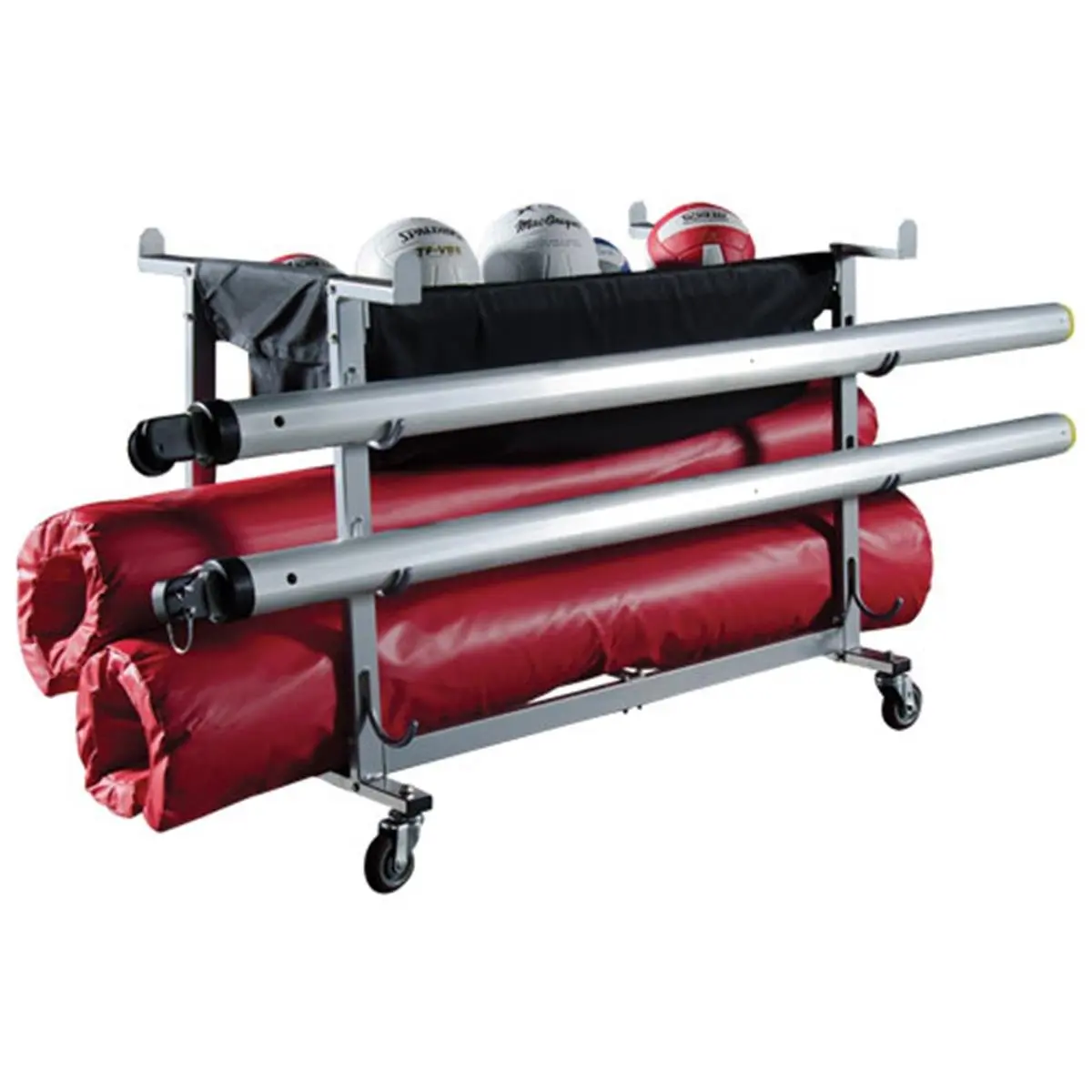 212 MAIN SSN Macgregor Volleyball Equipment Cart, Versatile Sports Gear for Tennis & Volleyball Training