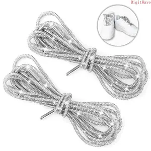 2Pcs Rhinestone Glitter Shoe Laces, 47in Shiny Drawstring Cords, No-Tie Shoelace Anchors Set, Versatile for Shoes, Hoodies, Bags & DIY Decor, Fashion Bling Accessories for Footwear & Daily Outfits Crystal Ball Snowman Light Up LED Swing Hammock Chair