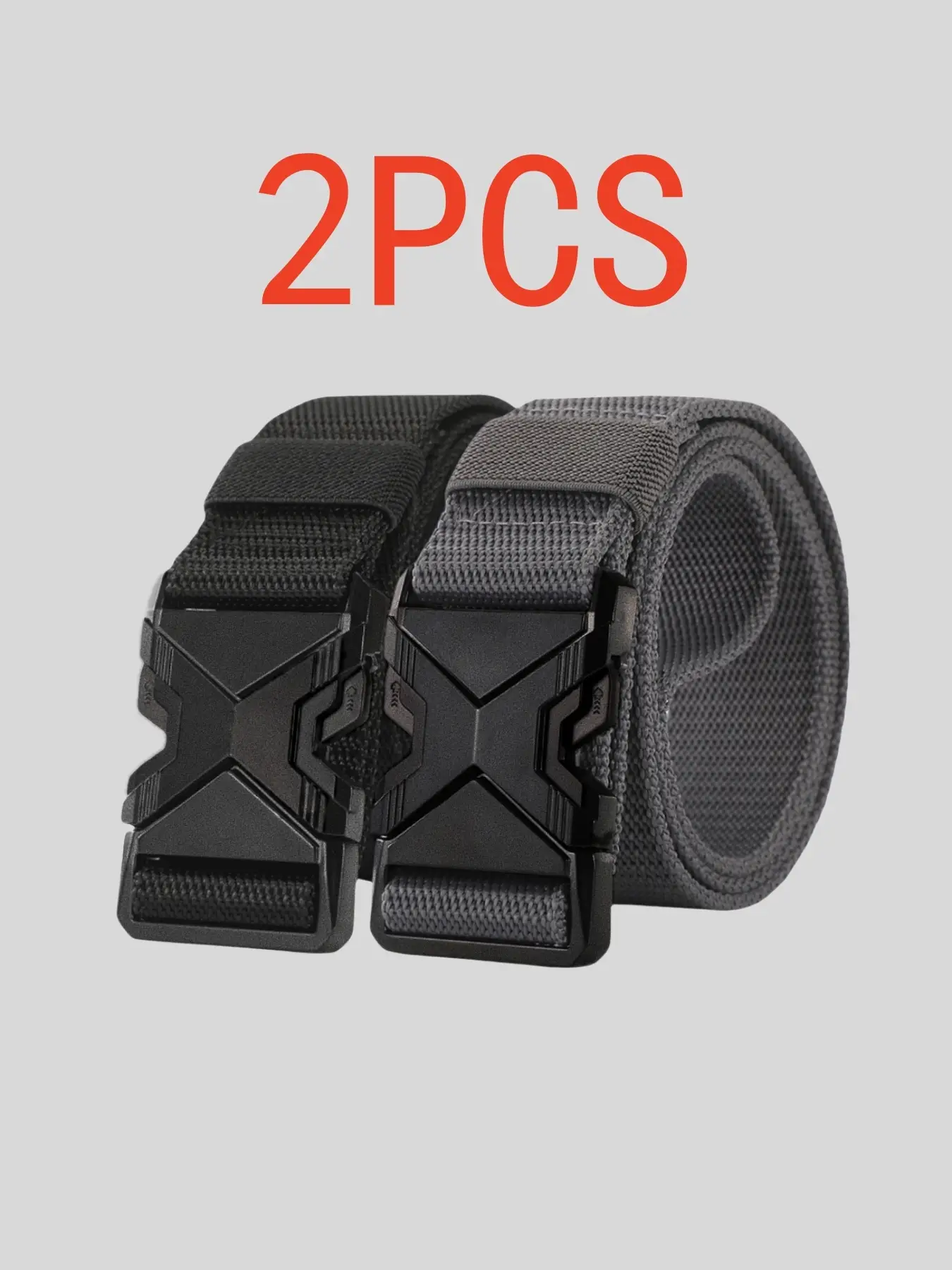 Men's Casual Plain Color Belt, Breathable Quick Release Belt, Fashion Belt for Party, Daily Clothing Decor, Trendy All-match & Exquisite Belt for Gift