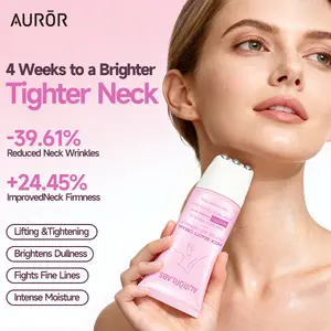 AUROR Neck Firming Cream for Men & Women Peptide Hydrating Formula Tighten Lift Crepey Skin Fade Wrinkles Anti-Dandruff Moisturizing Body Care Radiant Moisturizer