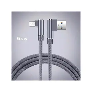 90 - degree Angle lines to charge USB quick charge 90 degree angles charging line is suitable for the IPhone 16/16 pro / 16 pro Max / 16 plus 15/15 / pro / 15 plus / 15 promax S samsung millet android C type Micro USB cable, The 90-degree right-angle data