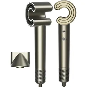 Lanfeng Hair Dryer for Women - Portable C-Shaped Hair Blow Dryer, 20m/s High-Speed Brushless Motor, Plasma Technology, Fast Drying in 5-Mins