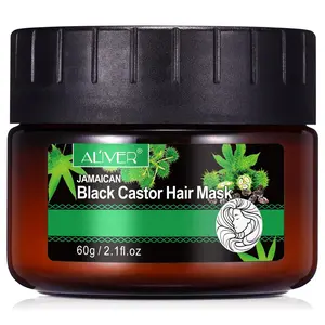 【Hair Mask】Aliver Black Castor Oil Hair Mask, Nourishes & repairs hair (60 g)