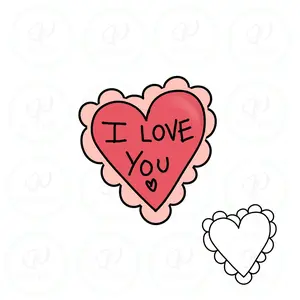Heart Stamp Cookie Cutter