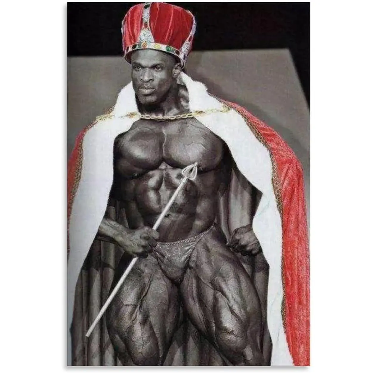 Ronnie Coleman Fitness Bodybuilding Poster Macho Poster Room Aesthetics Poster (6) Canvas Poster Wall Art Decor Print Picture Paintings for Living Room Bedroom Decoration