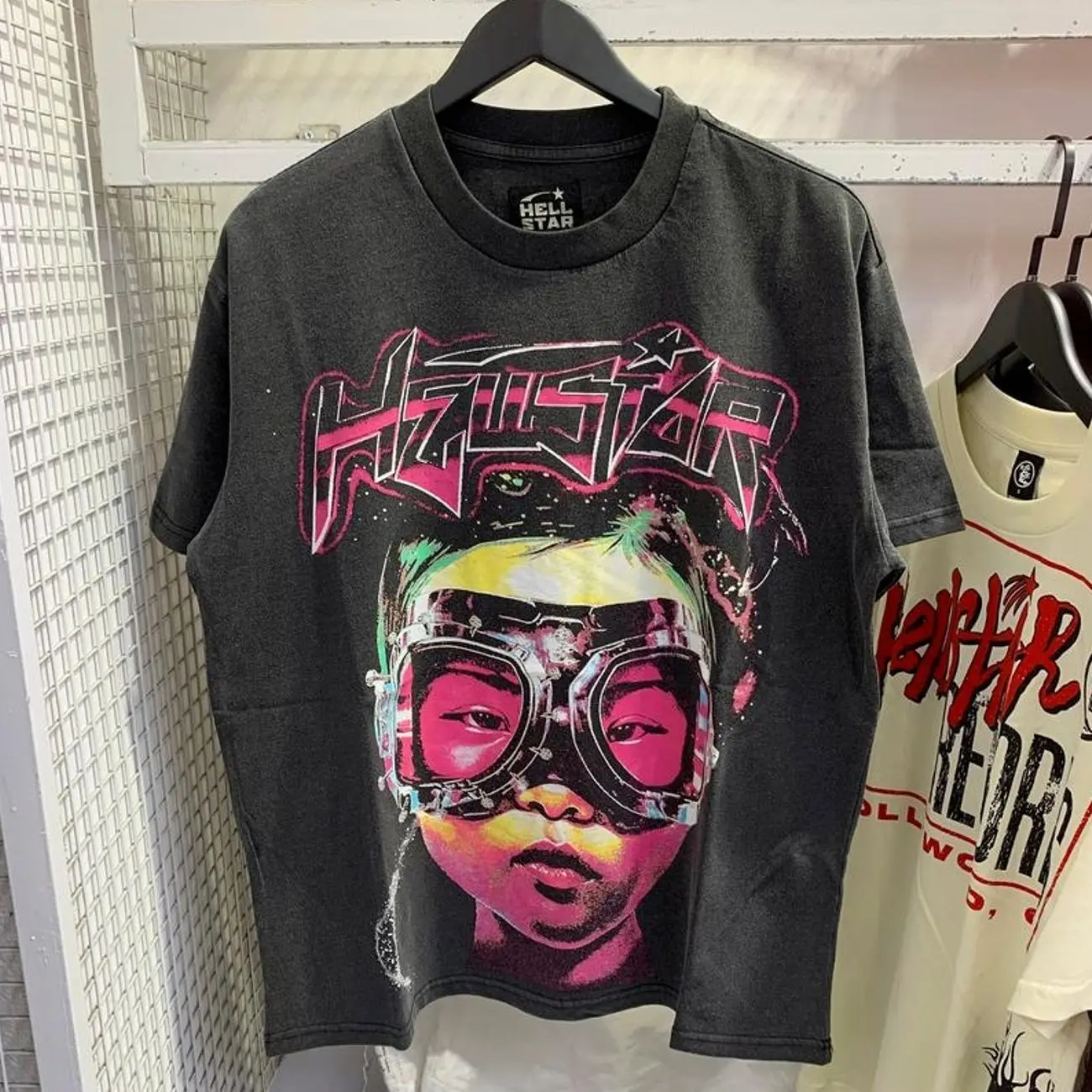 Hellstar Future Y2K Aesthetic T Shirt, Harajuku Tee, Goth Punk T-Shirt, Alternative Clothing, Y2k Graphic Shirt, Unisex Shirt, Cotton Shirt, Vintage Shirt, Crewneck Shirt, Streetwear, Oversized T-Shirt 7EI
