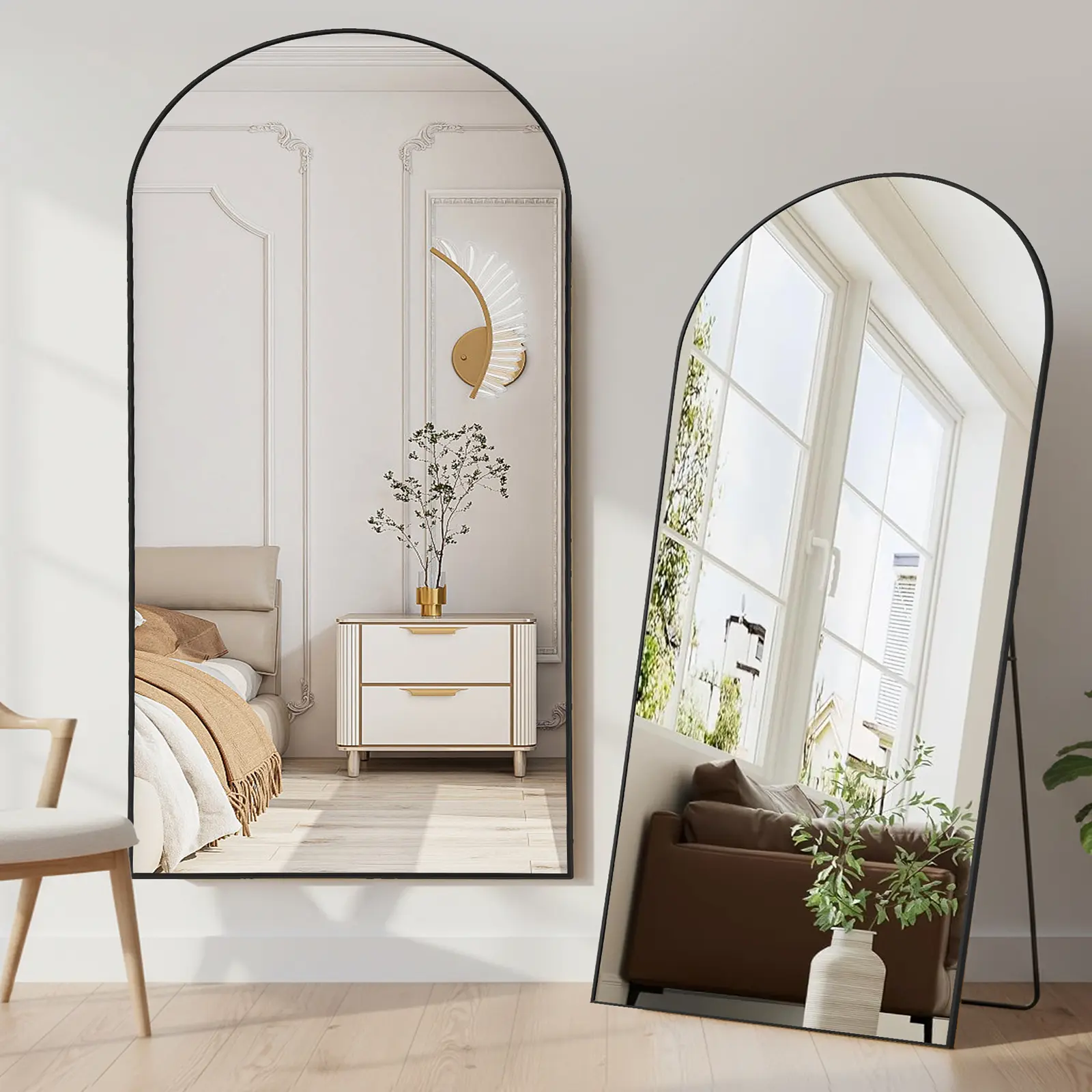 Black-Arched - 26x68 Inch