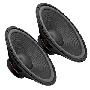 5 Core 15 Inch Car Woofer Audio Pair 900W Combined 4Ohm Deep Bass Subwoofer Component Speaker System
