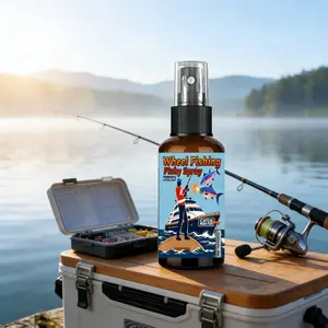 Fish Bite Pro Fishing Attractant, 60ML Spray to Boost Bite Rate, Open Mouth Quickly, Enhance Fishing Success, Ideal for Anglers