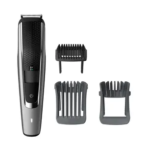 PHILIPS | Norelco Series 5000 BT5502/40 Ultimate Precision Beard & Hair Trimmer with Beard Sense Technology 40 Adjustable Lengths DualCut Blades