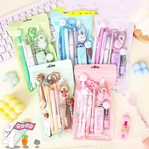 Student Practical Stationery Set, Cultural Supplies, Holiday Surprise Gift, Class Souvenir, Gift for Kids, Learning Supplies, Mechanical Pencils Set, Cute Stationery Set