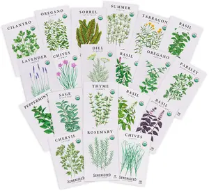 Organic Herb Seeds (35-Pack)