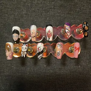 Anime Inspired Press On Nails