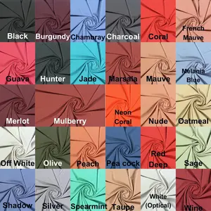 Vibe™ Scuba Crepe Knit Fabric by the Yard Stretch Knit Dress Fabric Jersey Sewing Fabric Polyester Spandex Prom Dress Bridal Craft Fabric