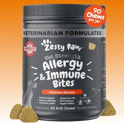 Vet Strength Allergy & Immune Bites™ for Dogs Canine Nutritional Supplement