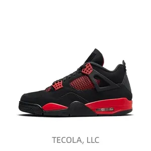 Retro 'Red Thunder' New Lace Up Men's Breathable Outdoor Sneakers Casual Running Shoes