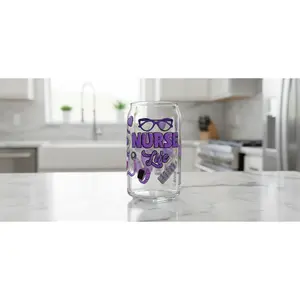 Nurse Life (Purple) - UVDTF Wrap for cups/hard surfaces sticker