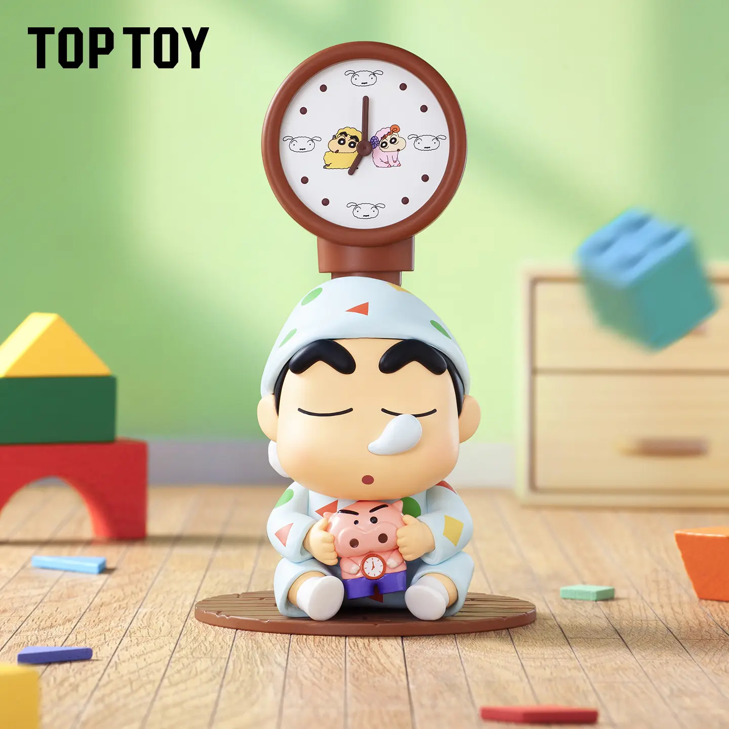 TOPTOY Crayon Shinchan Dynamic Toy City Series Blind Box - Cute Figurines, Collectible Figurine, Desk Accessory, Gift-Ready Fun, Perfect Gift Idea for Collectors, Blind Bag Collectible