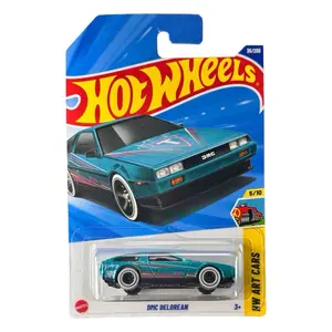 Hot Wheels DMC Delorean Blue Mainline 38/250