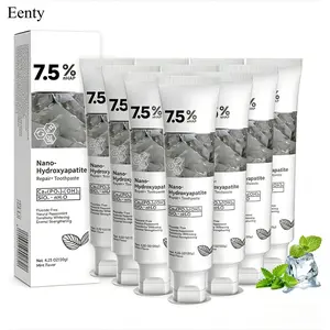 Eenty 7.5% Hydroxyapatite Toothpaste for Advanced Enamel Protection,Appropriate for Sensitive Teeth,Gentle and Effective Formula,Fresh Mint (Pack of 10)
