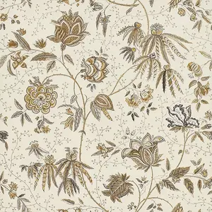 Vintage Peel-And-Stick Floral Wallpaper, Bohemian Style, Flowers and Grass Pattern, Removable Self-Adhesive, 17.3 in X 118 In, Vinyl Wall Paper