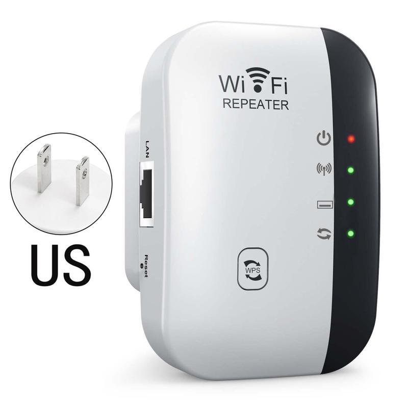 WiFi Extender Signal Booster Repeater, Covers Up To 3000sq.Ft And 28 Devices, With Ethernet Port, 1-Tap Setup, Access Point, Alexa Compatible Long Range WiFi Signal Booster
