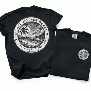 180g[Comfort Colors] Jimmy Buffett Tee, Mother Mother Ocean I Have Heard You Call T-shirt, Summer Vibe Shirt, Gift for Fans, MADE IN USA