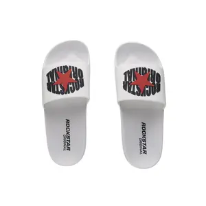 Toya White Slides