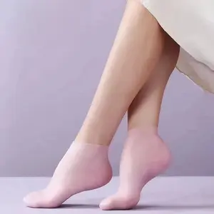 Enjoy a foot spa treatment at home!Reusable Silicone Shoe Covers