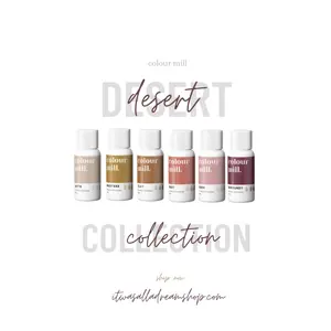COLOUR MILL OIL BASE COLOURING DESERT COMBO PACK *6 COLORS