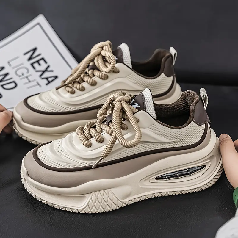 Men's Plus Size Fashion Low-top CasualSneakers, Comfortable Breathable WalkingShoes for Outdoor Activities Boy Closed runningshoes gym shoes