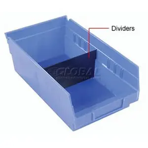 Akro-Mils 752373 Shelf Bin Divider for 11 x 4 in. Shelf Bins - Pack of 24