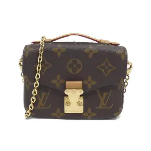 Pre-owned Louis Vuitton Canvas Shoulder Bags Monogram Micro Metis shoulder bag