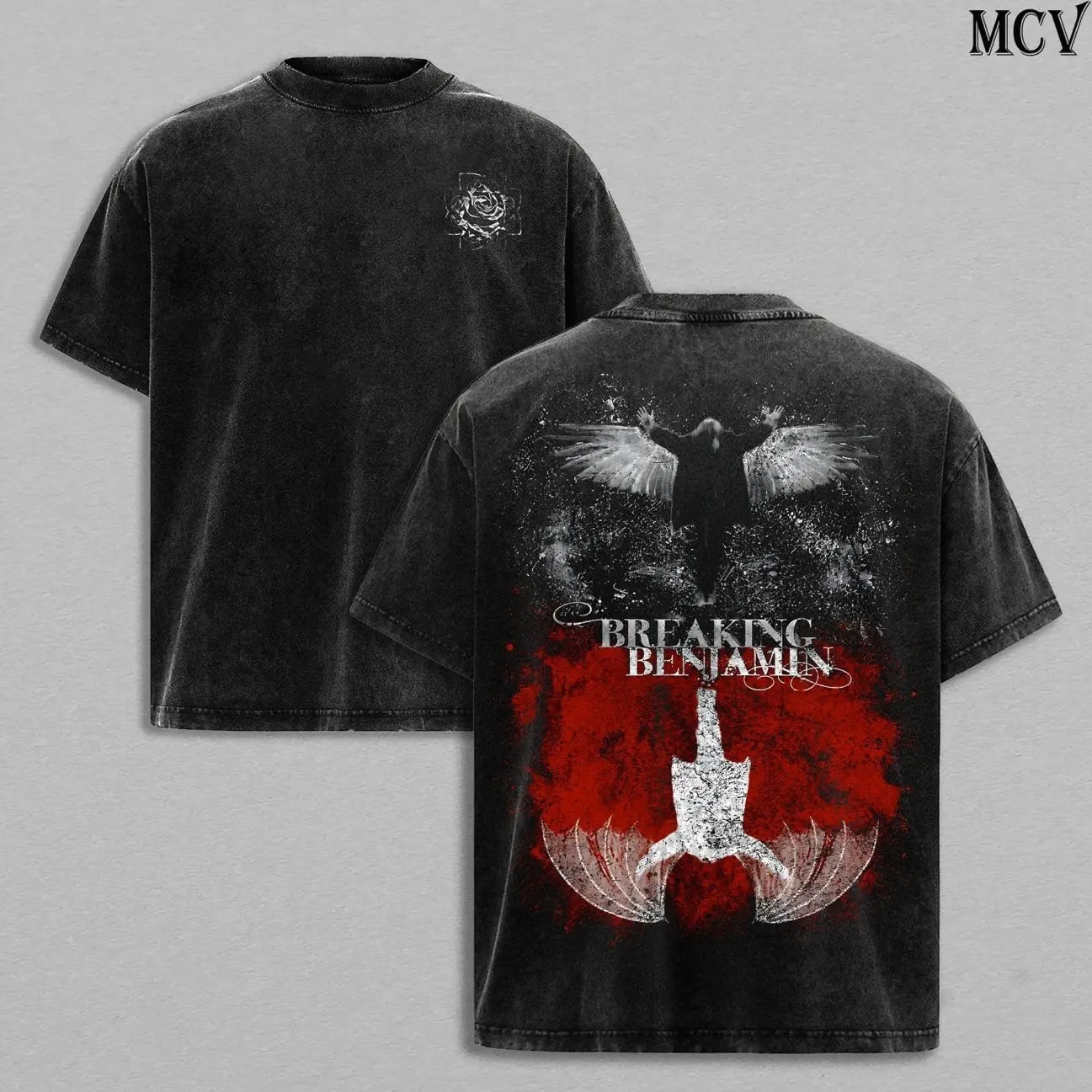 Vintage Breaking Benjamin Phobia Tee – Breaking Benjamin Vintage Washed T-Shirt, Hoodie & Sweatshirt | Alternative Metal | Hard Rock | Iconic 2000s Rock Album Music Graphic Tee | Heavy Cotton Unisex Oversized Streetwear Top 2GI