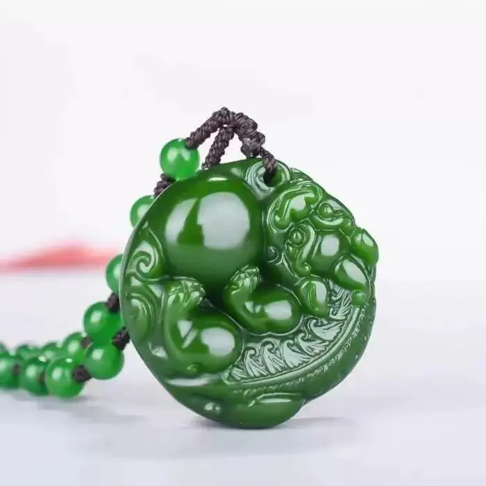 Green imitation of ancient dragon