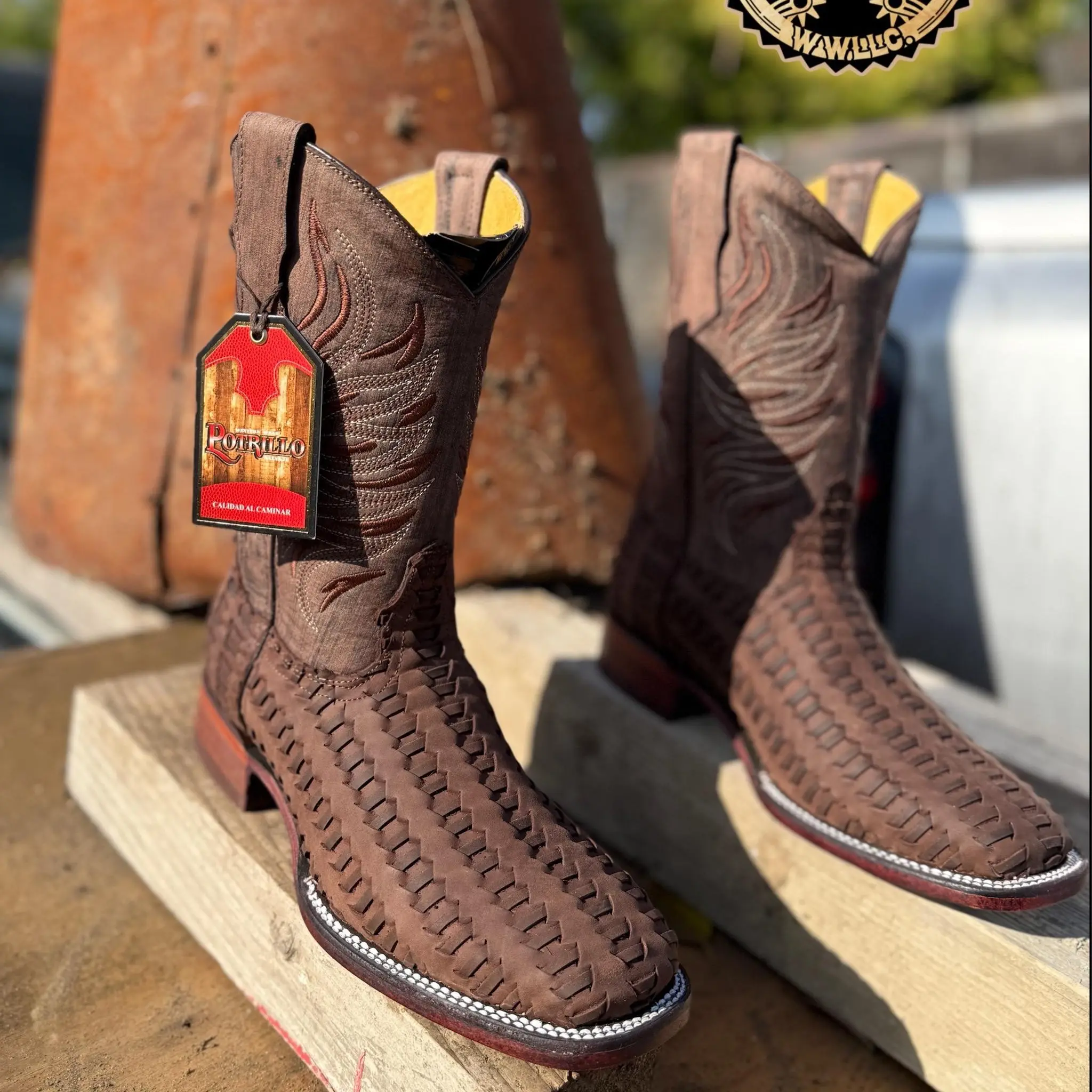 Petatillo Botas Vaqueras para Hombre / Mens Western Cowboy Boots
