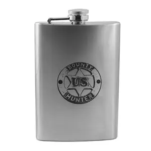 8oz US Bounty Hunter Flask L1