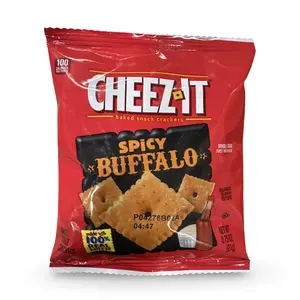 Cheez-It Crackers – School Smart Snacks, Whole Grain, 0.75 oz Packs, 25 Count | Original or Spicy Buffalo