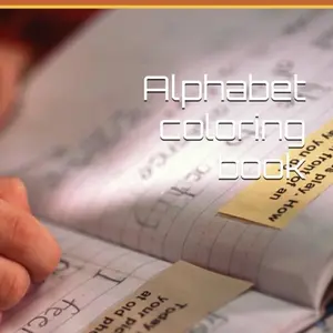 Alphabet coloring book