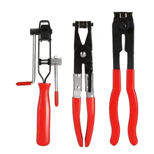 3-Piece Cv Joint Drive Shaft Guard Clamp Set, Rotating Flat Belt Hose Clamps Kit Tool, Car Radiator Tube Fixing Clip