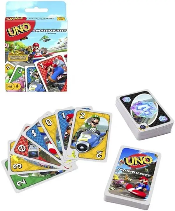 UNO: Mario Kart (Nintendo)  [COLLECTIBLES] Card Game, Table Top Game