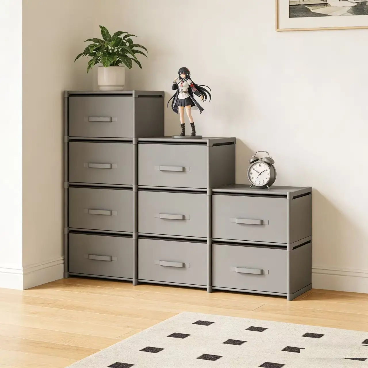 Multi-Functional Drawer Storage Cabinet for Home Use, Large and ...