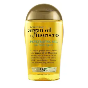 OGX Renewing + Argan Oil of Morocco Penetrating Hair Oil Treatment, 3.3 fl oz - For Deeply Moisturized and Stronger Hair
