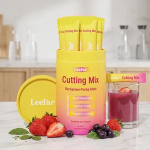 LeeFar Cutting Drink Mix -I Strawberry Acai Flavor - 30 Servings