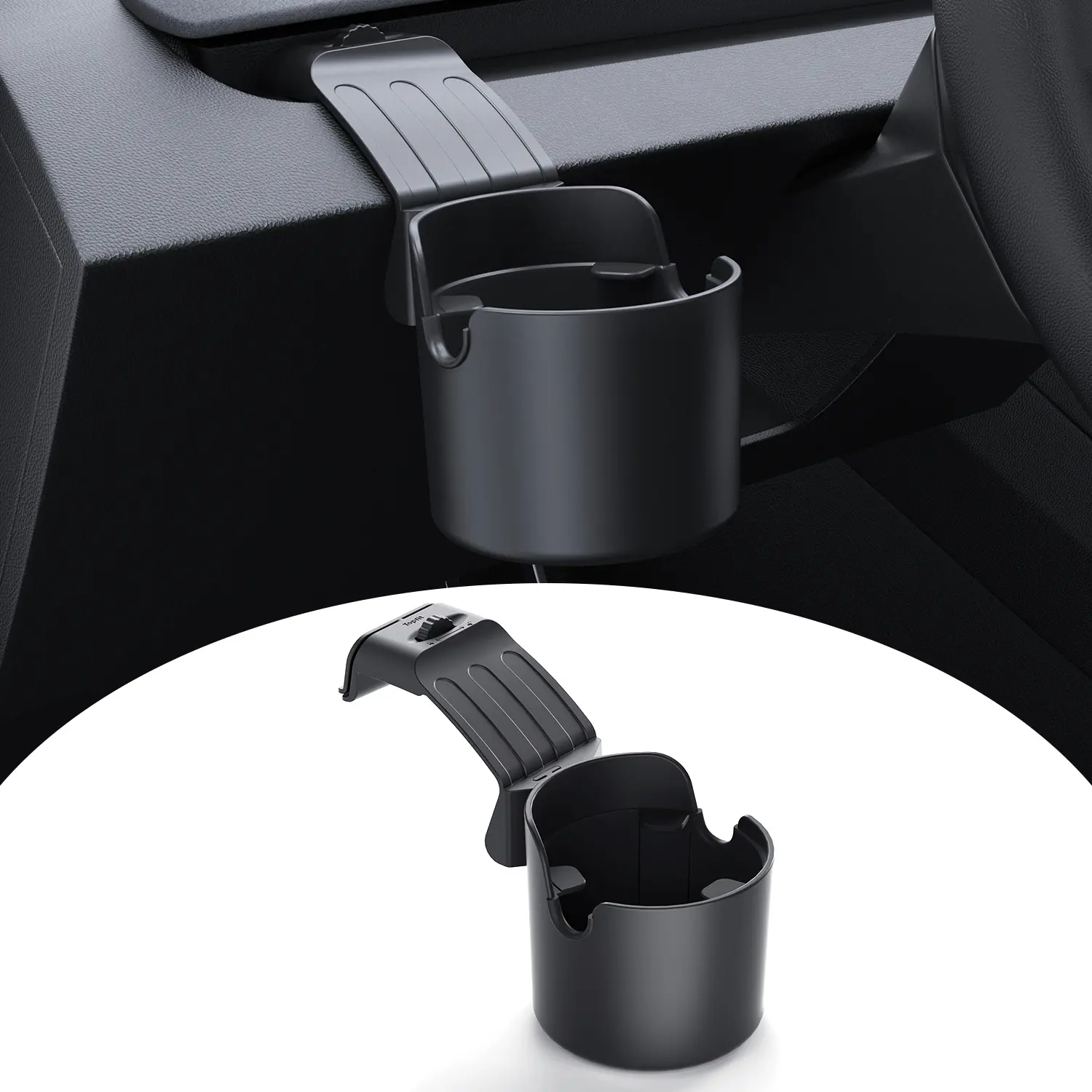 [PLUS]Dashboard Cup Holder for Tesla Mlodel 3&Model Y- Central Control Phone Holder, Car Interior Accessories,Tesla accessories Car Cellphone Mount